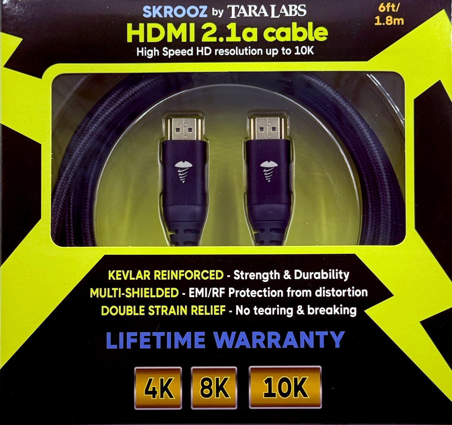 HDMI 2.1a Cable  [6ft/1.8m]