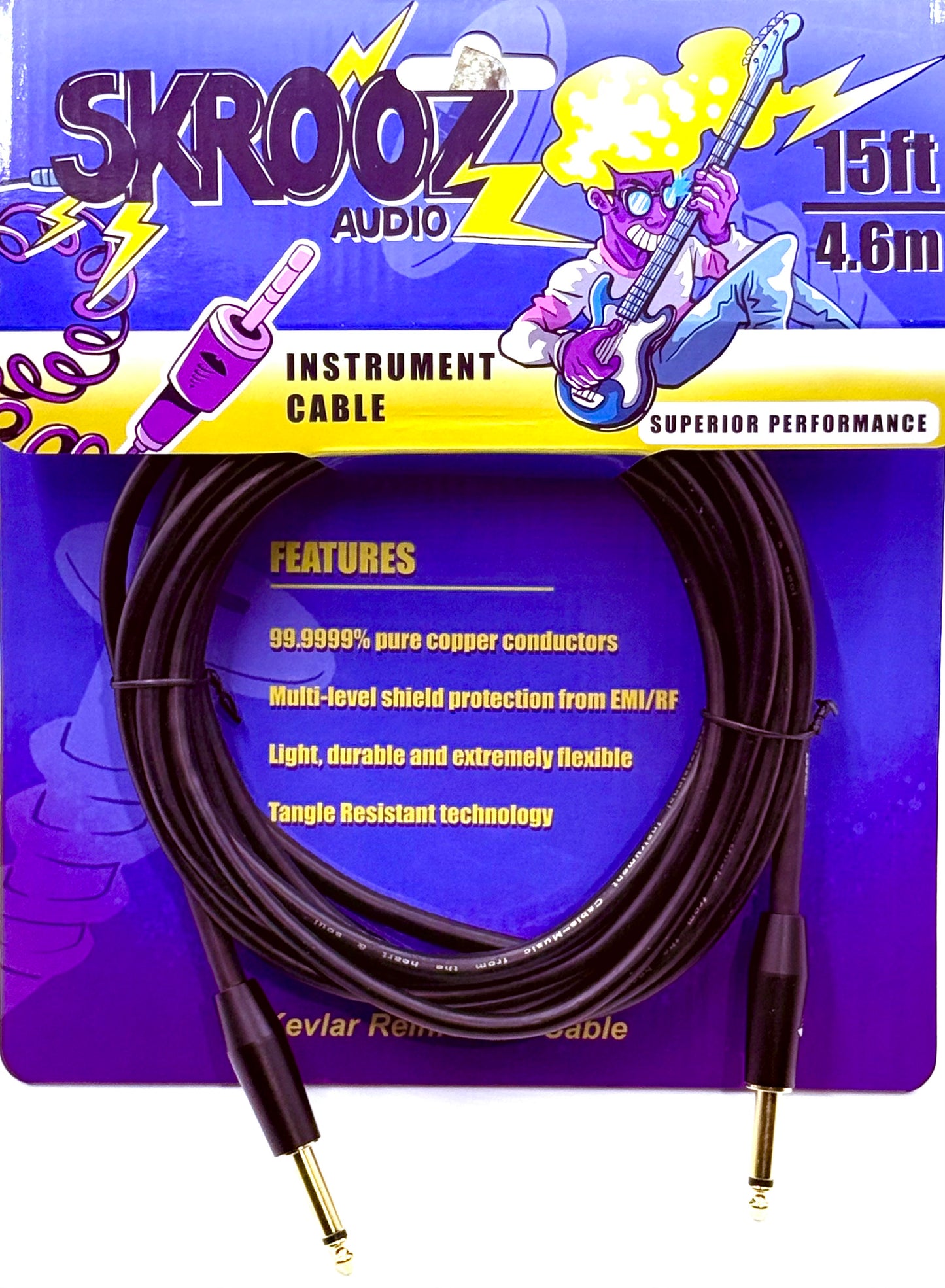 Guitar Cable  [15ft/4.5m]