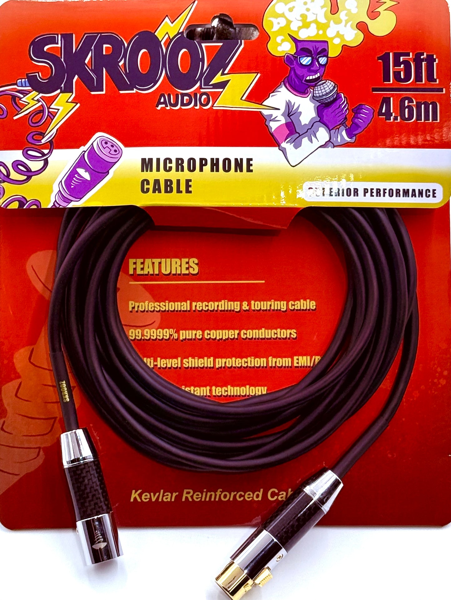 Microphone Cable  [15ft/4.5m]