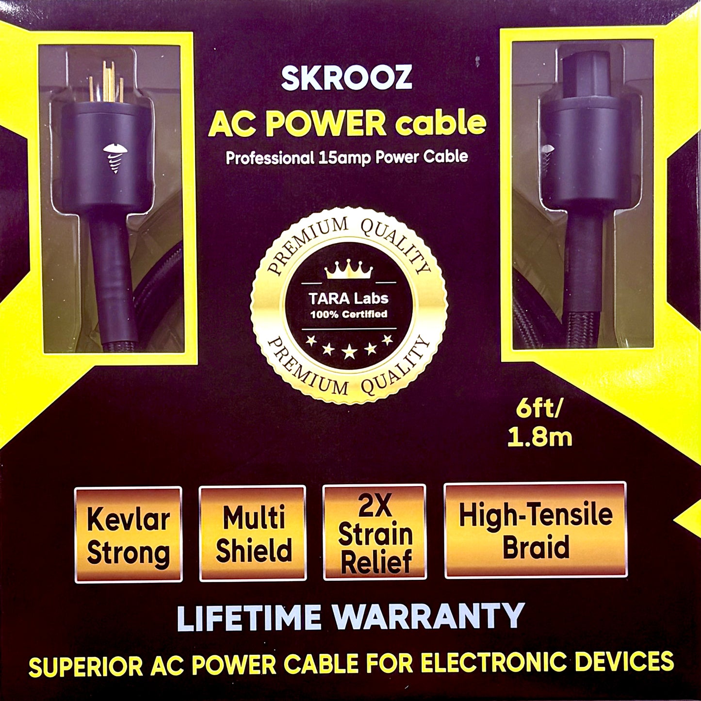 AC Power Cable  [6ft/1.8m]