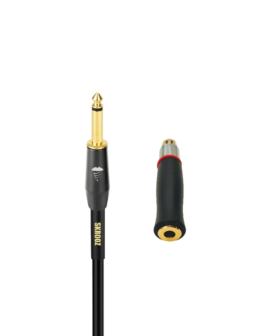 Guitar Cable + XLR Adapter  [15ft/4.5m]