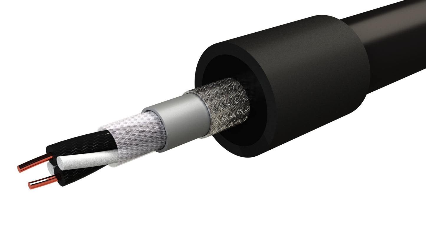 Microphone Cable + 1/4" Adapter [15ft/4.5m]